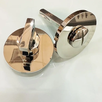 Санитарная завертка круглая PVD никель / 202