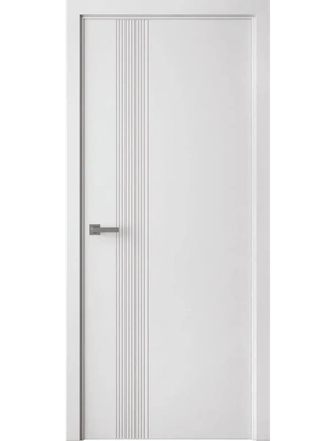 Межкомнатная дверь Адема Фаворит в цвете эмалит белый