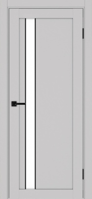 Межкомнатная дверь optima porte Турин 528AПП молдинг SB.121 ЭКО-шпон Пепельный