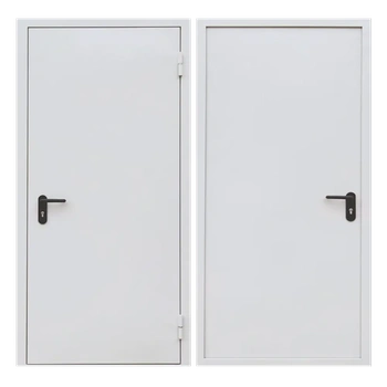 Входная дверь TRX ДМП EIS-60 с покрытием серая шагрень RAL 7035