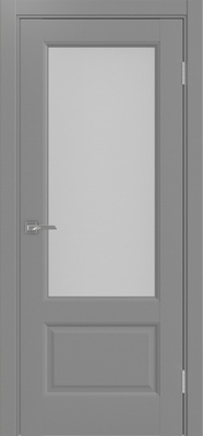 Межкомнатная дверь optima porte Тоскана Neo 640.21 ЭКО-шпон Серый