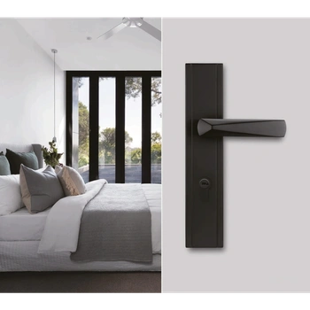  Дверная ручка из латуни CITY collection Т17904 черная