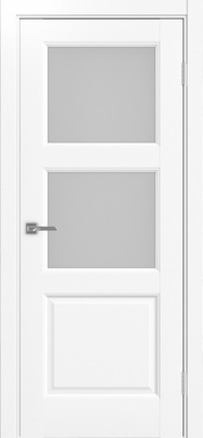 Межкомнатная дверь optima porte Тоскана Neo 630.221 ЭКО-шпон Белый снежный