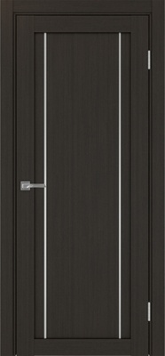 Межкомнатная дверь optima porte Турин 522AППSC.111 ЭКО-шпон Венге FL