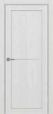 Межкомнатная дверь optima porte Турин 502АПП молдинг SC.11 ЭКО-шпон Ясень серебристый