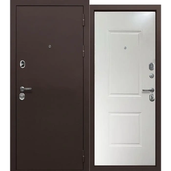 Входная дверь Е-трейд 9 см Белый Клен NEW