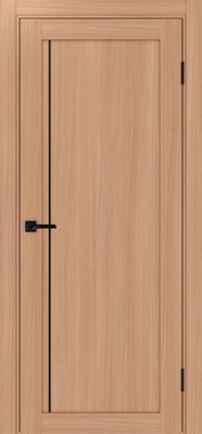 Межкомнатная дверь optima porte Турин 565АПП молдинг SB.11 ЭКО-шпон Ясень тёмный