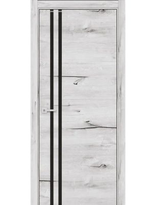Межкомнатная дверь Адема Лайт 3 в цвете арктик