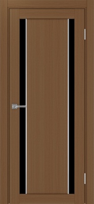 Межкомнатная дверь optima porte Турин 522AППSC.212 ЭКО-шпон Орех NL
