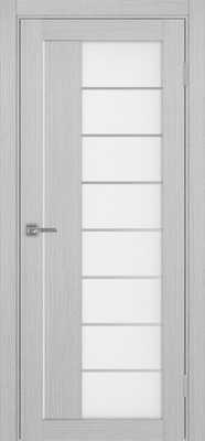 Межкомнатная дверь optima porte Турин 524АССSC.22 ЭКО-шпон Дуб серый FL
