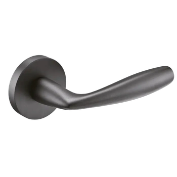 Дверная ручка из латуни CITY collection Е028 черная