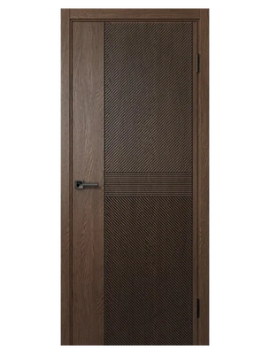 Межкомнатная дверь Wanmark Синди-3 ДГ текстура орех с врезкой