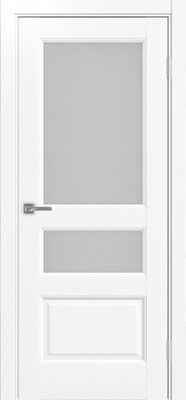 Межкомнатная дверь optima porte Тоскана Neo 631.211 ЭКО-шпон Белый снежный