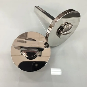 Санитарная завертка круглая хром / 103