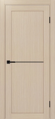 Межкомнатная дверь optima porte Турин 502АПП молдинг SB.11 ЭКО-шпон Дуб беленый FL