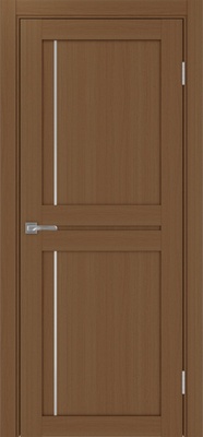 Межкомнатная дверь optima porte Турин 523АППSC.111 ЭКО-шпон Орех NL
