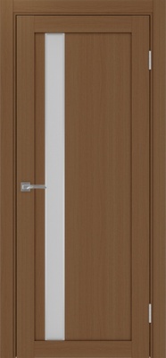 Межкомнатная дверь optima porte Турин 528AПСSC.121 ЭКО-шпон Орех NL