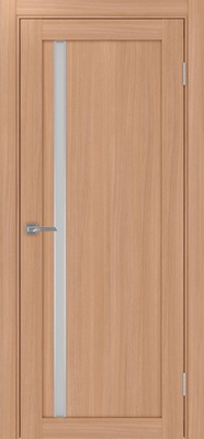 Межкомнатная дверь optima porte Турин 527АПСC.121 ЭКО-шпон Ясень тёмный