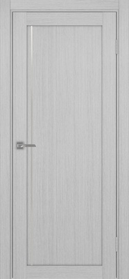 Межкомнатная дверь optima porte Турин 565АПП молдинг SC.11 ЭКО-шпон Дуб серый FL