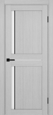 Межкомнатная дверь optima porte Турин 523АПСSB.221 ЭКО-шпон Дуб серый FL