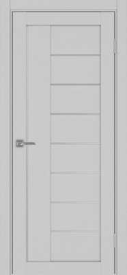 Межкомнатная дверь optima porte Турин 524AП молдинг SC.11 ЭКО-шпон Пепельный