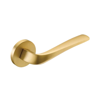 Дверная ручка из латуни CITY collection Е001 золото