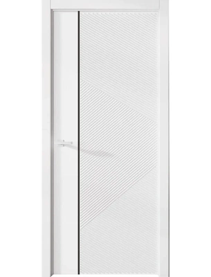 Межкомнатная дверь Адема Соната в цвете эмалит белый