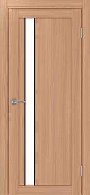 Межкомнатная дверь optima porte Турин 528AППSB.121 ЭКО-шпон Ясень тёмный