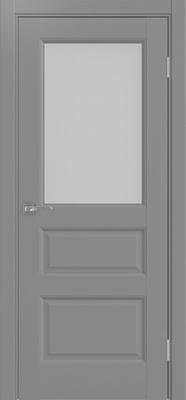 Межкомнатная дверь optima porte Тоскана Neo 631.121 ЭКО-шпон Серый