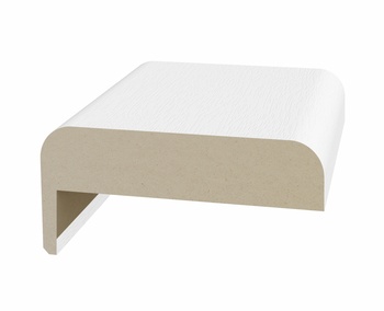 Наличник объемный телескоп. Optima Porte 70*16*2150мм. ЭКО-шпон Белый снежный