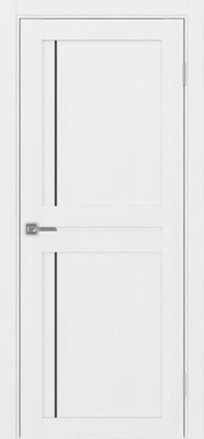 Межкомнатная дверь optima porte Турин 523АППSB.111 ЭКО-шпон Белый лёд