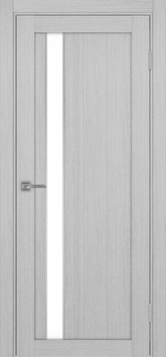 Межкомнатная дверь optima porte Турин 528AППSC.121 ЭКО-шпон Дуб серый FL