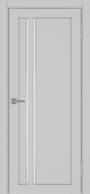 Межкомнатная дверь optima porte Турин 525АПС молдинг SC.121 ЭКО-шпон Пепельный