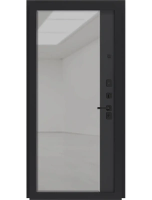 Панель ФЛЗ 618 с фацетом цвет черный кварц