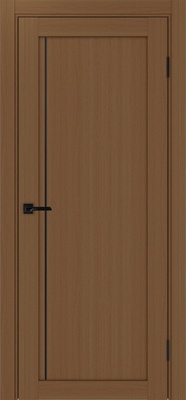 Межкомнатная дверь optima porte Турин 565АПП молдинг SB.11 ЭКО-шпон Орех NL