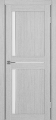 Межкомнатная дверь optima porte Турин 523АПСSC.221 ЭКО-шпон Дуб серый FL