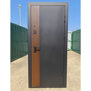 Входная дверь Е-трейд 9 см Вертикаль Белая