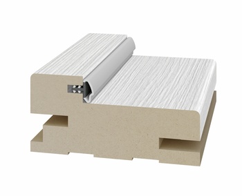 Стойка коробки телескоп Optima Porte 65*30*2070мм. ЭКО-шпон Ясень серебристый 