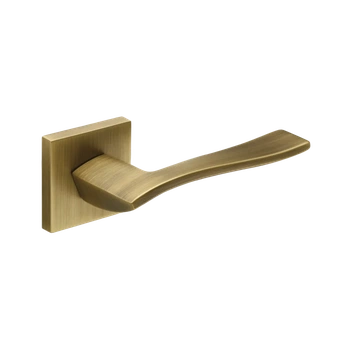 Дверная ручка из латуни CITY collection А009 патина