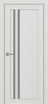 Межкомнатная дверь optima porte Турин 525АПСSB.121 ЭКО-шпон Ясень серебристый