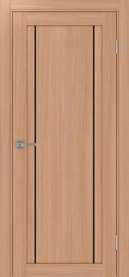 Межкомнатная дверь optima porte Турин 522AППSB.111 ЭКО-шпон Ясень тёмный