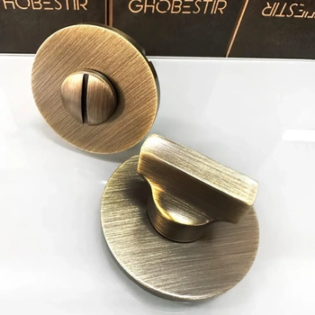 Санитарная завертка круглая LT бронза / 321