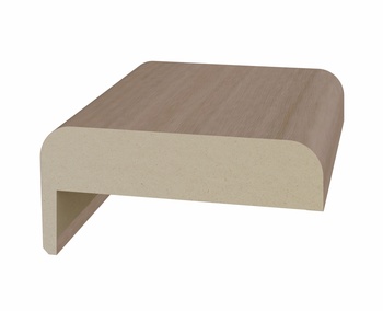 Наличник объемный телескоп. Optima Porte 70*16*2150мм. ЭКО-шпон Ясень тёмный