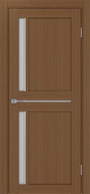 Межкомнатная дверь optima porte Турин 523АПСSC.221 ЭКО-шпон Орех NL
