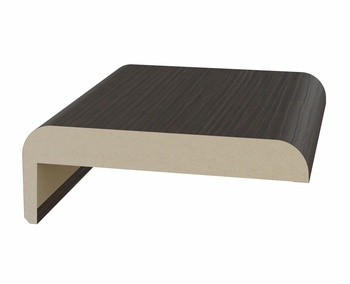 Наличник плоский телескоп Optima Porte 75*10*2150мм ЭКО-шпон Венге