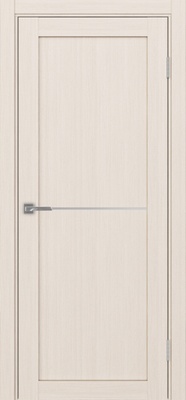 Межкомнатная дверь optima porte Турин 502АПП молдинг SC.11 ЭКО-шпон Ясень перламутровый