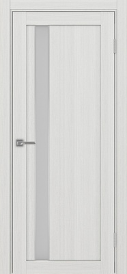 Межкомнатная дверь optima porte Турин 528AПСSC.121 ЭКО-шпон Ясень серебристый