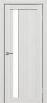 Межкомнатная дверь optima porte Турин 528AППSB.121 ЭКО-шпон Ясень серебристый