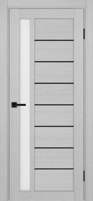 Межкомнатная дверь optima porte Турин 554АППSB.21 ЭКО-шпон Дуб серый FL