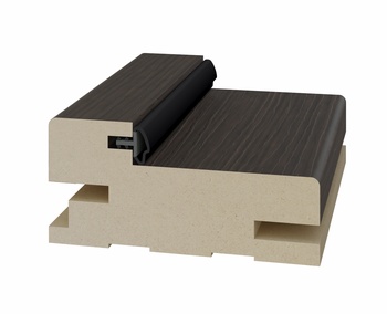 Стойка коробки телескоп Optima Porte 65*30*2070мм. ЭКО-шпон Венге 